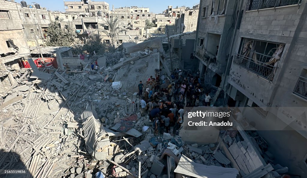 Israeli attacks on Khan Yunis