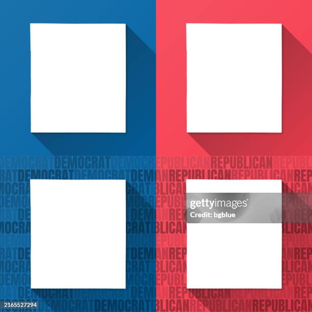 tippecanoe county, indiana. maps on blue and red backgrounds - lafayette indiana stock illustrations