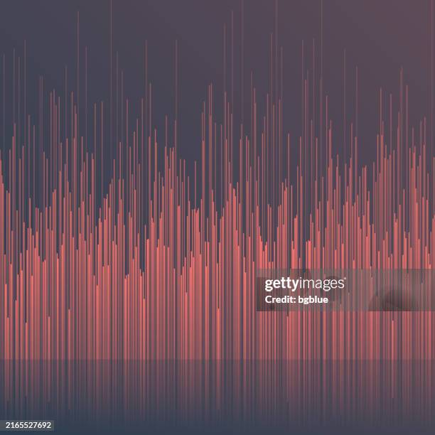 abstract background with vertical lines and orange gradient - gray red abstract background stock illustrations