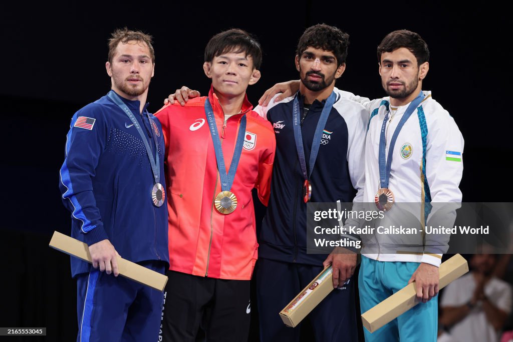 Wrestling - Olympic Games Paris 2024: Day 14