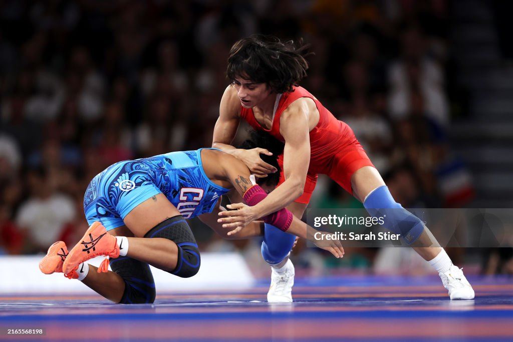 Wrestling - Olympic Games Paris 2024: Day 11