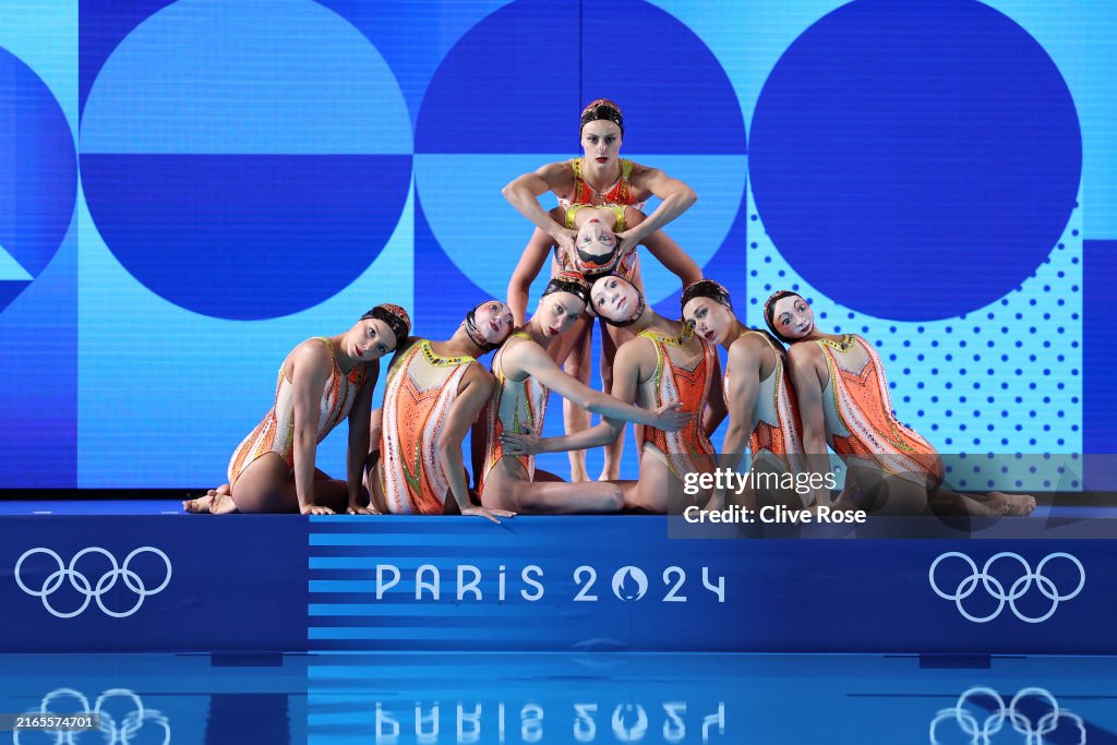 Artistic Swimming - Olympic Games Paris 2024: Day 11
