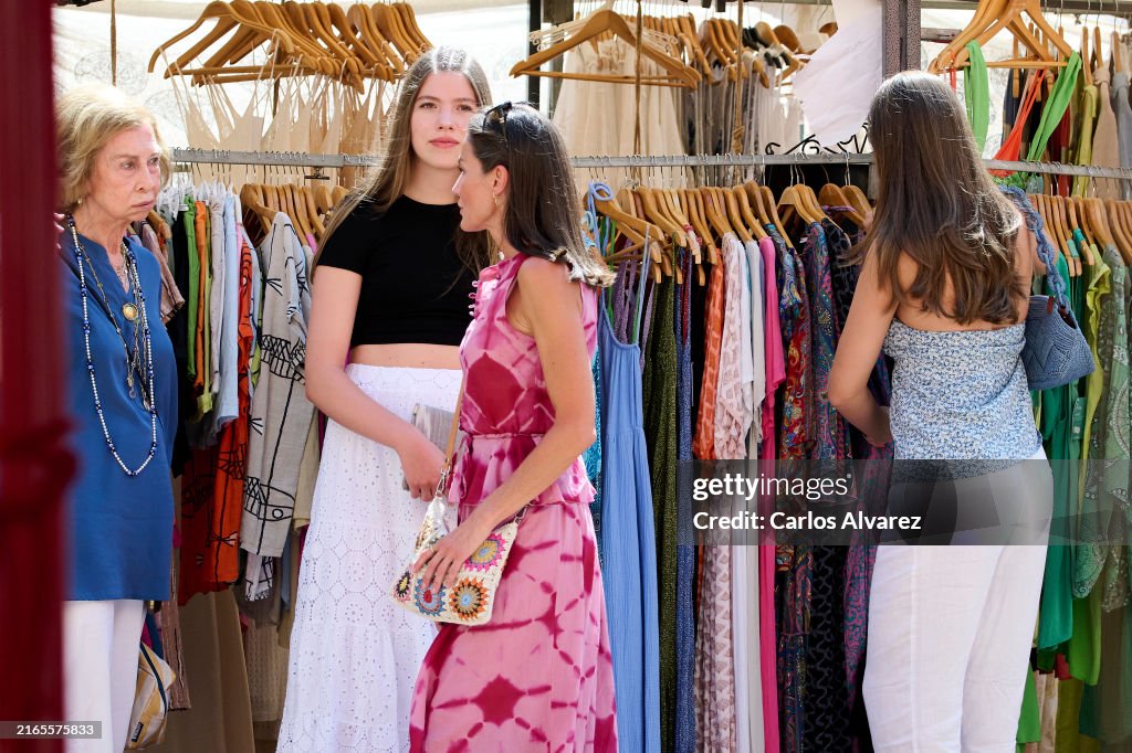 Spanish Royals Sighting In Palma de Mallorca