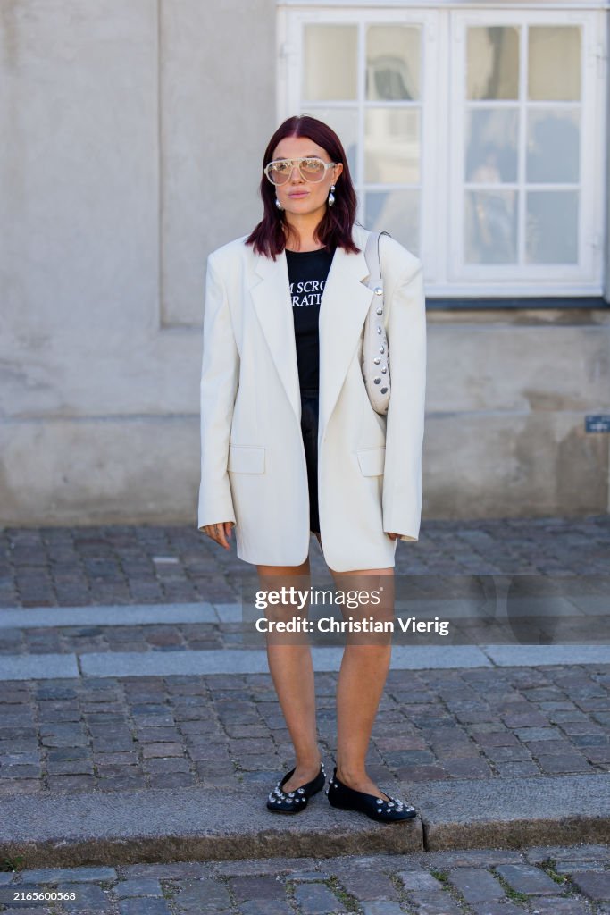Street Style - Day 2 - Copenhagen Fashion Week SS25