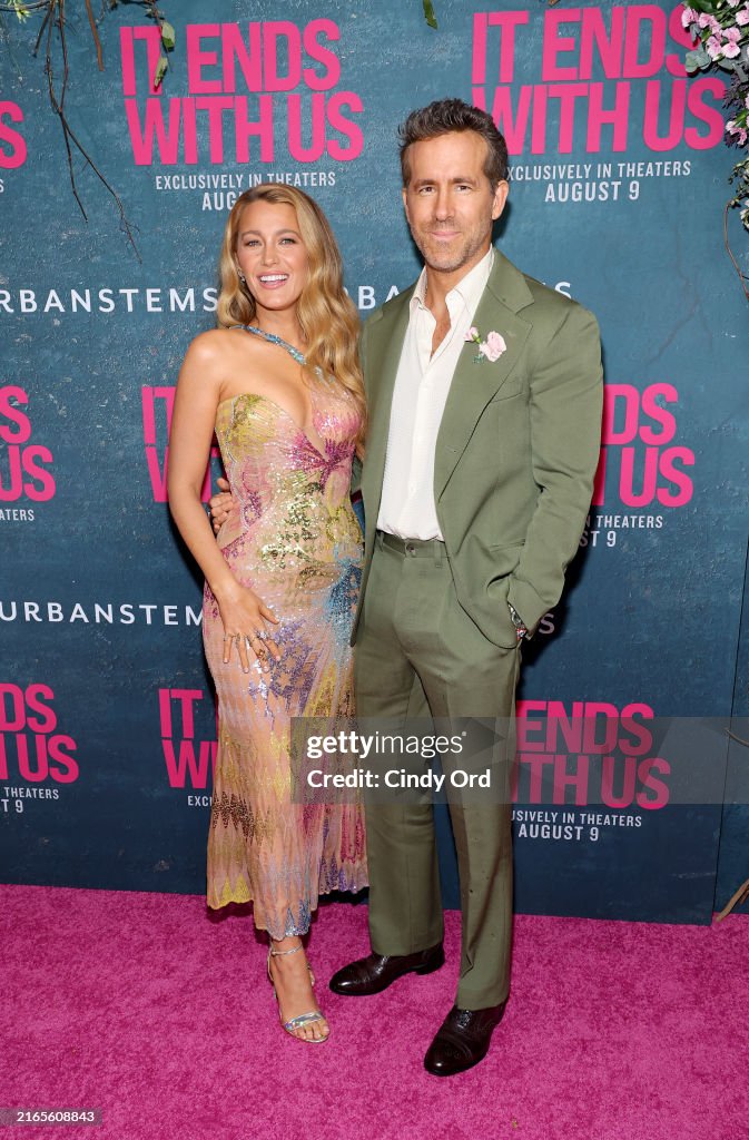 "It Ends With Us" New York Premiere
