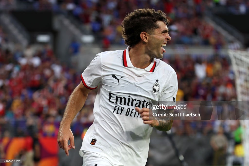 FC Barcelona v AC Milan - Pre-Season Friendly