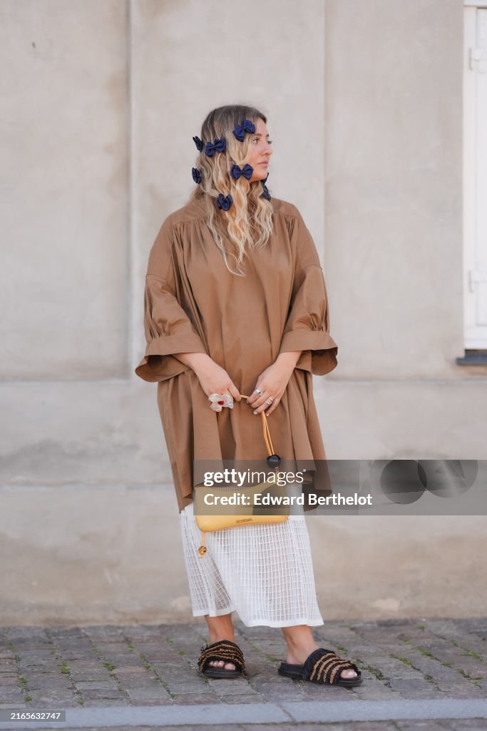 Street Style - Day 2 - Copenhagen Fashion Week SS25
