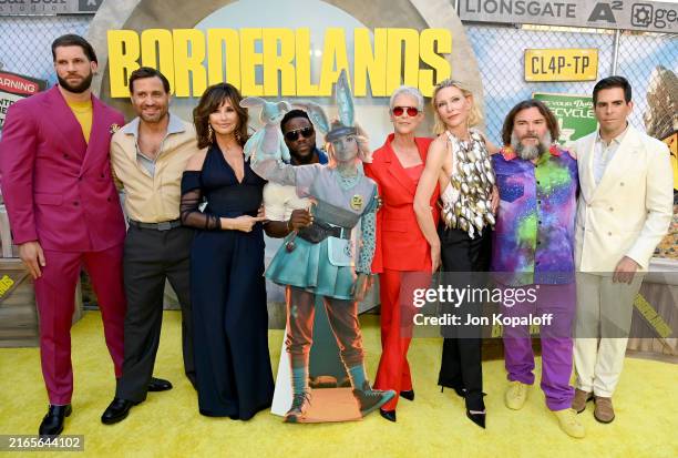 Florian Munteanu, Édgar Ramírez, Gina Gershon, Kevin Hart, a character of Ariana Greenblatt, Jamie Lee Curtis, Cate Blanchett, Jack Black and Eli...