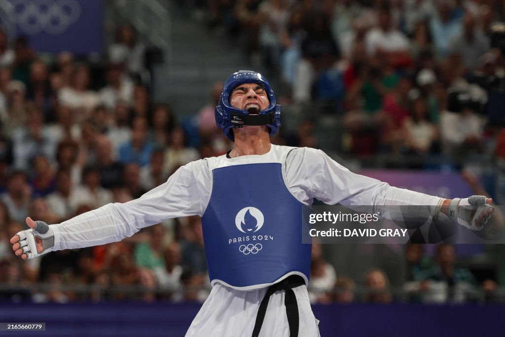 TOPSHOT-TAEKWONDO-OLY-PARIS-2024