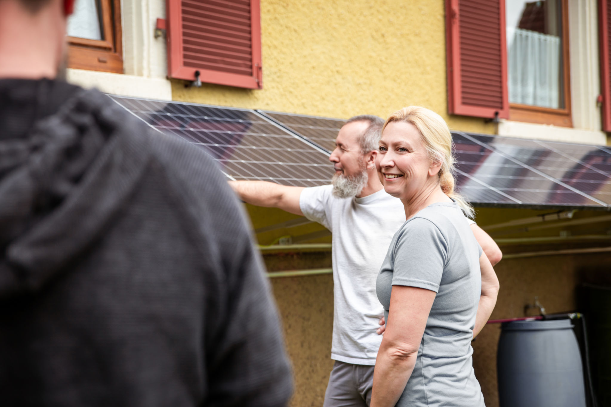 home solar installation