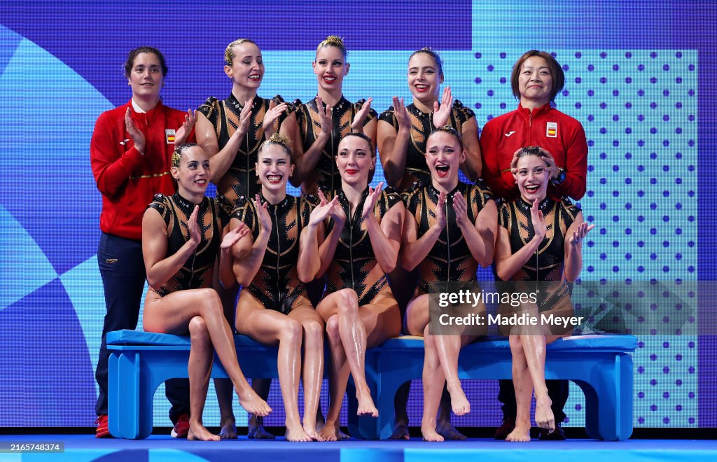 Artistic Swimming - Olympic Games Paris 2024: Day 12