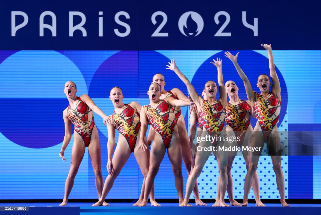 Artistic Swimming - Olympic Games Paris 2024: Day 12