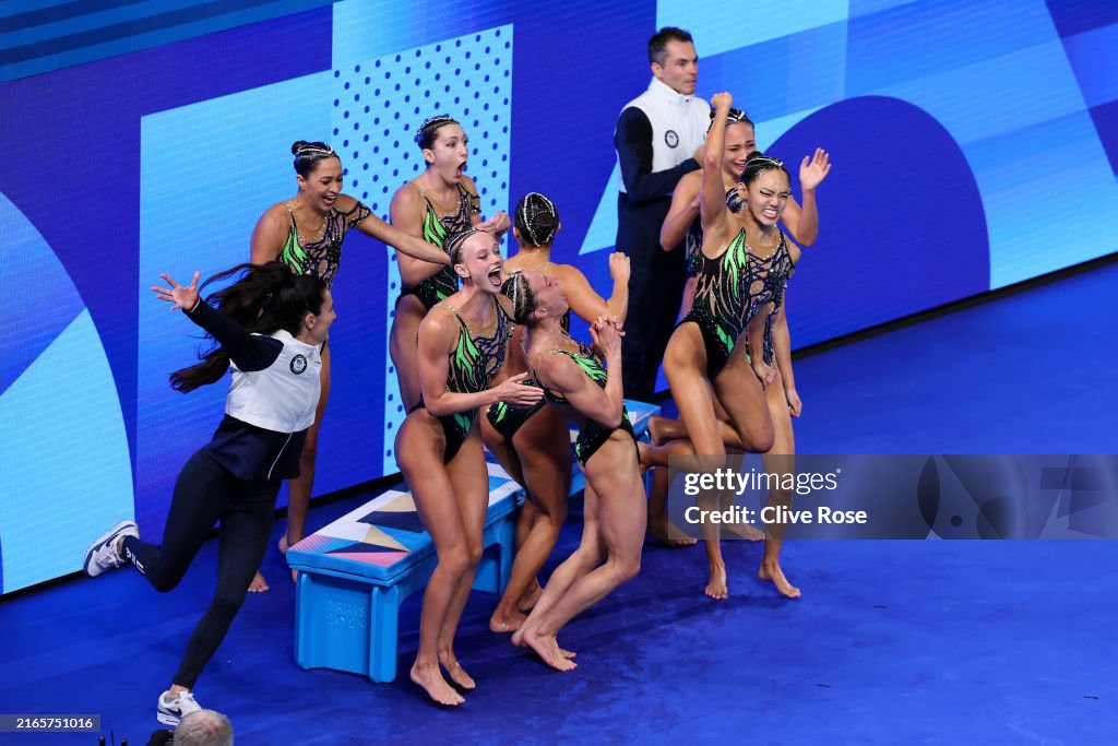 Artistic Swimming - Olympic Games Paris 2024: Day 12
