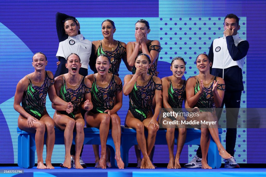 Artistic Swimming - Olympic Games Paris 2024: Day 12