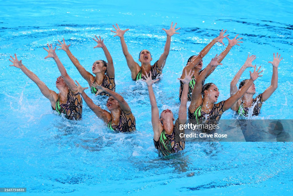 Artistic Swimming - Olympic Games Paris 2024: Day 12