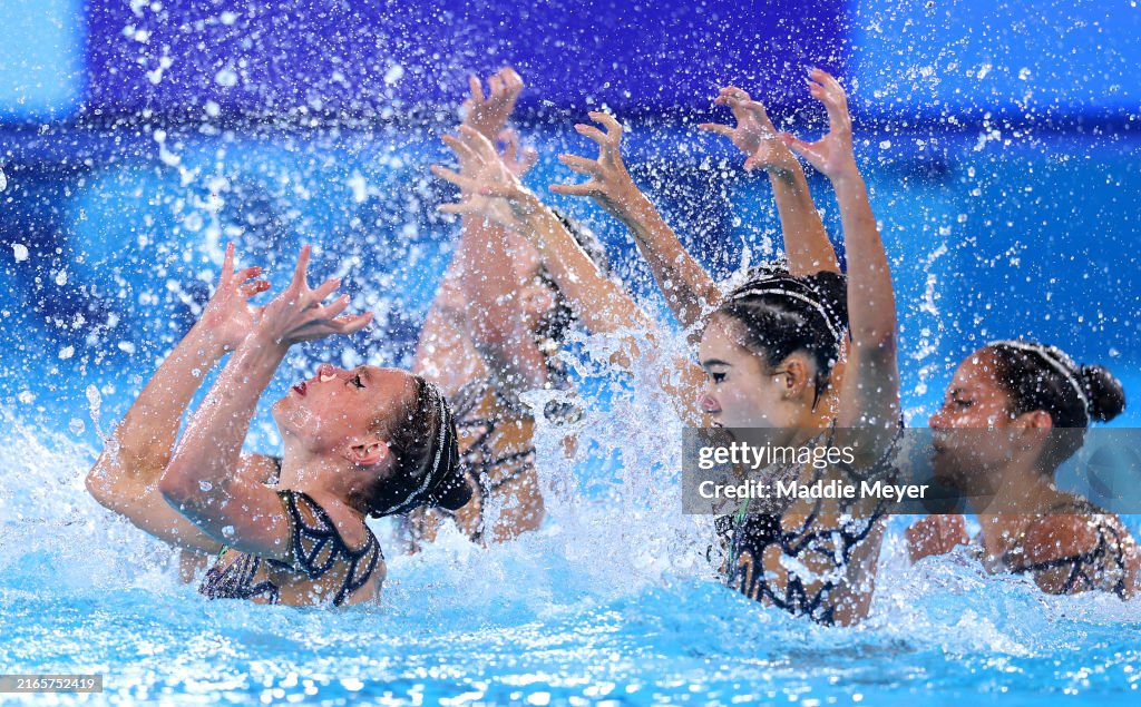 Artistic Swimming - Olympic Games Paris 2024: Day 12