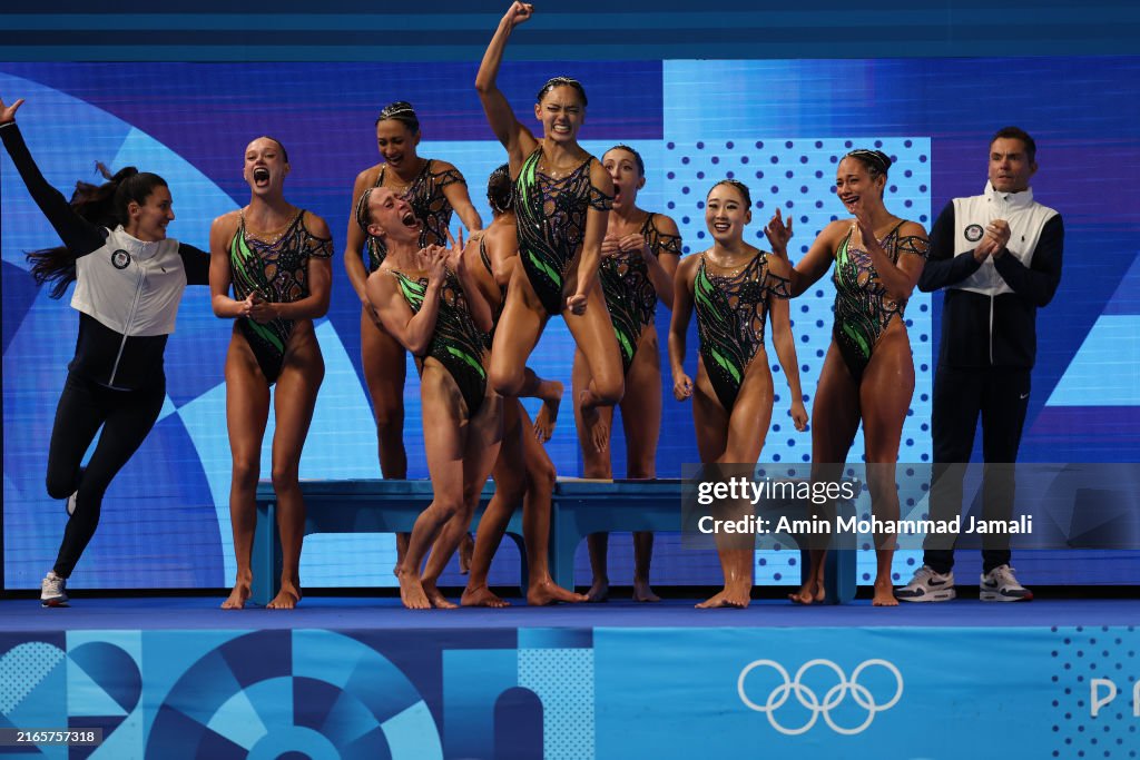 Artistic Swimming - Olympic Games Paris 2024: Day 12