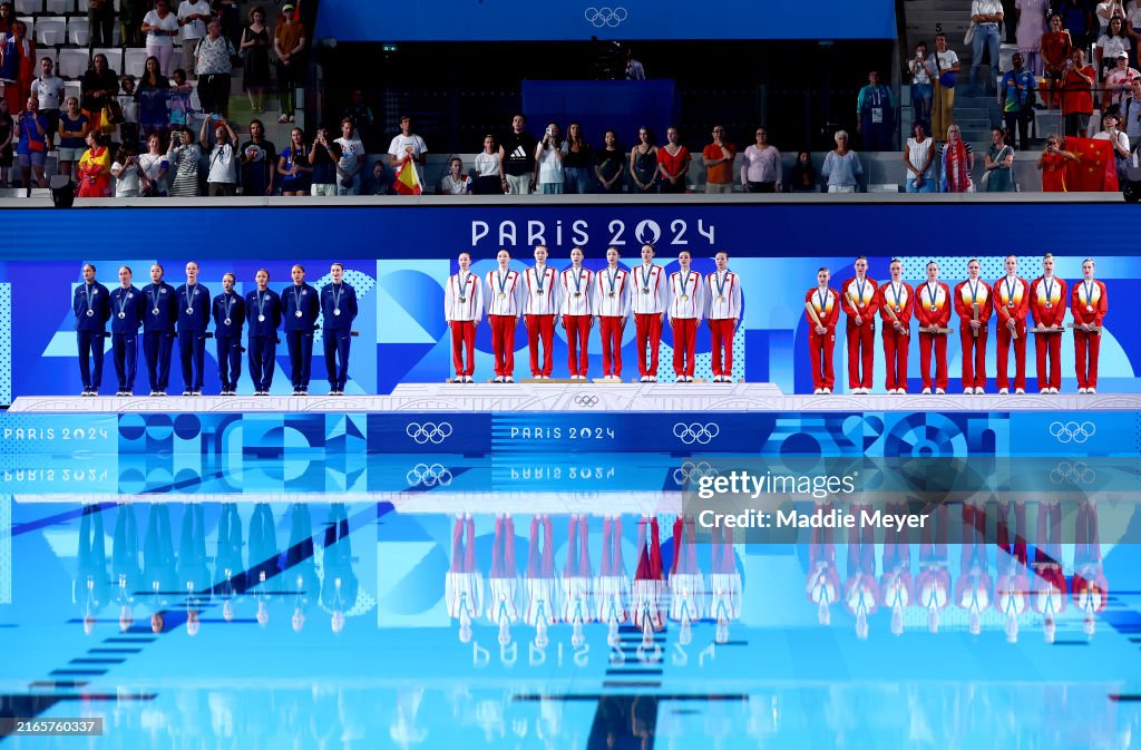 Artistic Swimming - Olympic Games Paris 2024: Day 12
