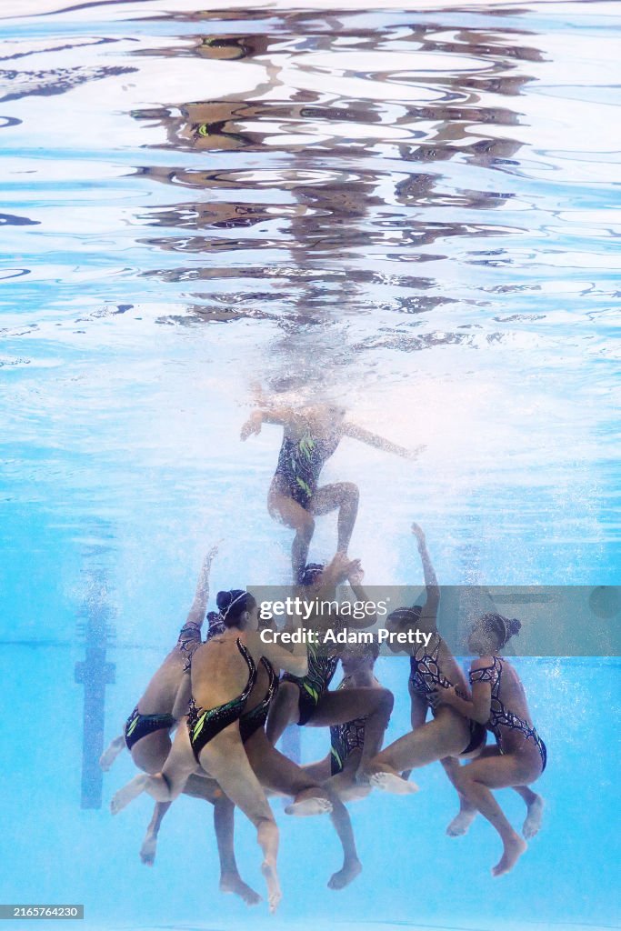 Artistic Swimming - Olympic Games Paris 2024: Day 12
