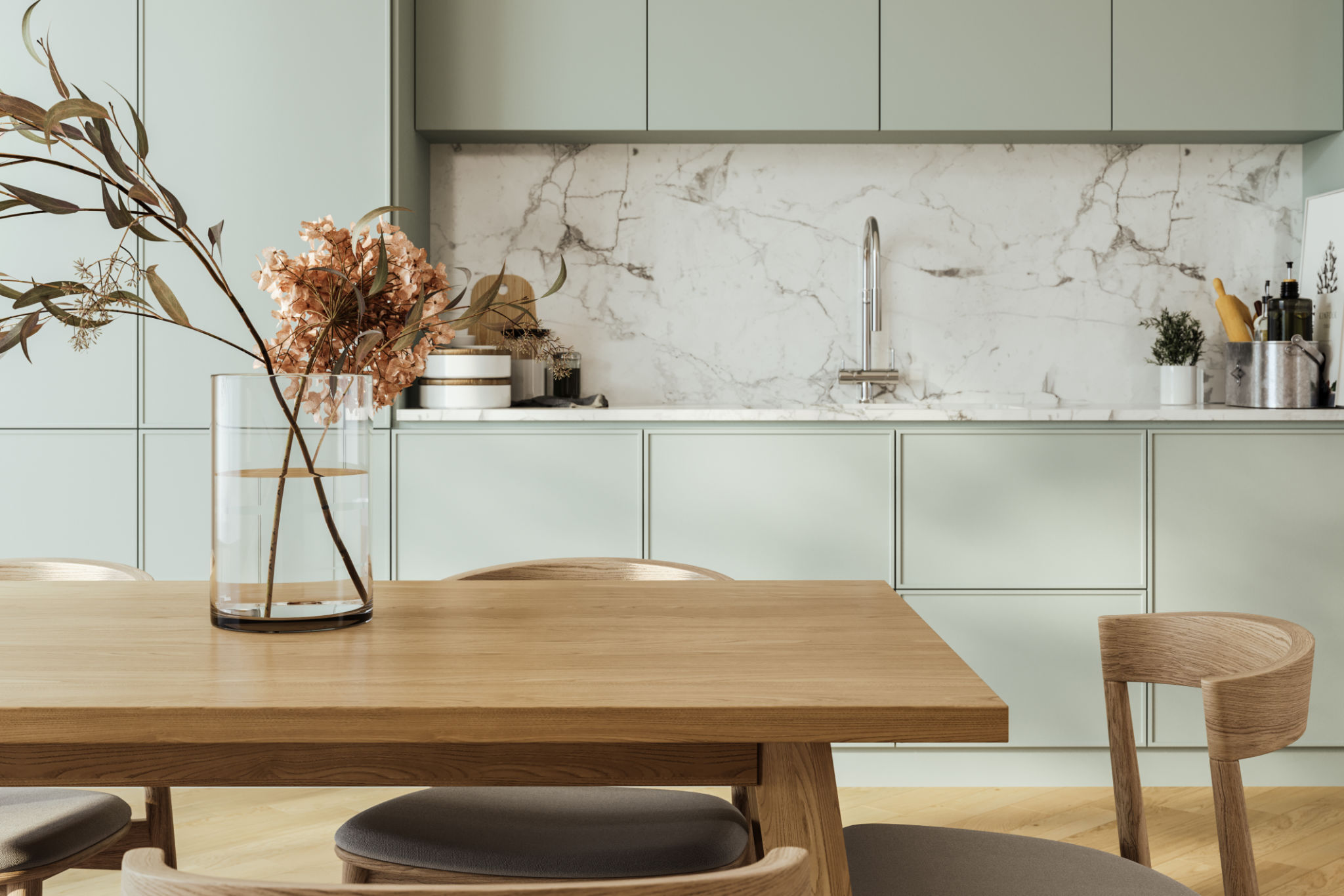 minimalist kitchen