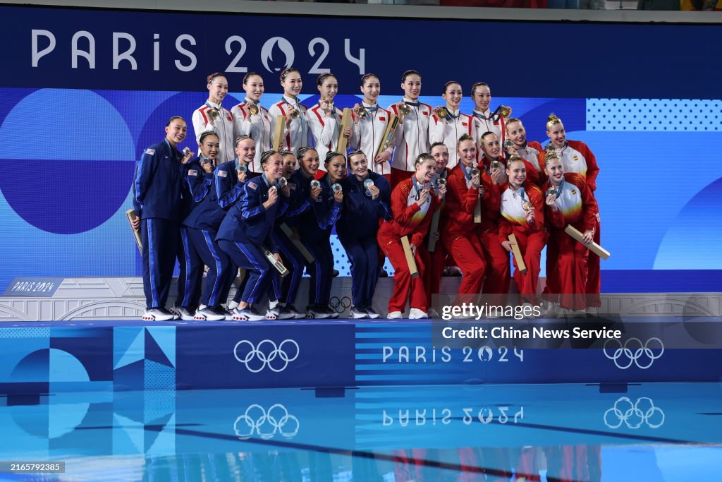 Artistic Swimming - Paris 2024 Olympic Games: Day 12