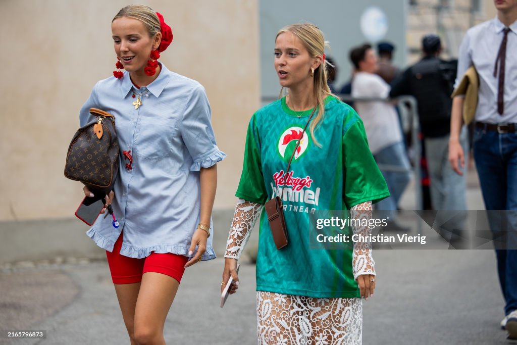 Street Style - Day 3 - Copenhagen Fashion Week SS25