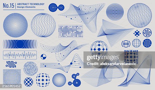 Abstract Technology Design Elements Abstract Technology Design Elements