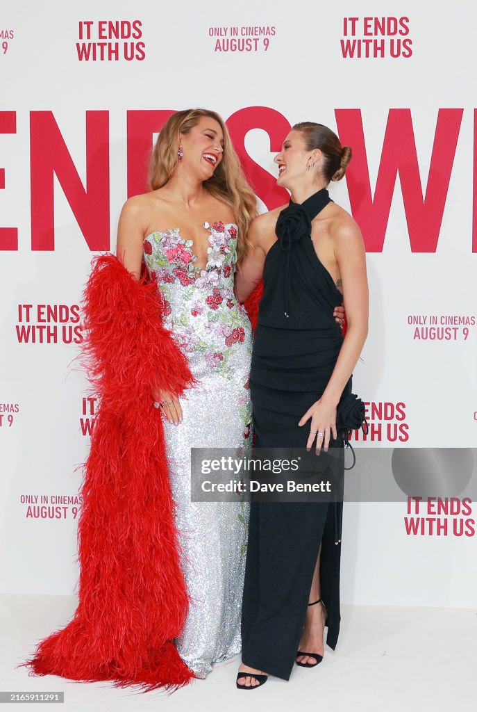 "It Ends With Us" - UK Gala Screening - VIP Arrivals