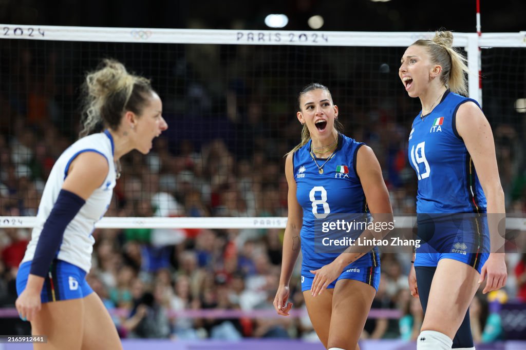 Volleyball - Olympic Games Paris 2024: Day 13