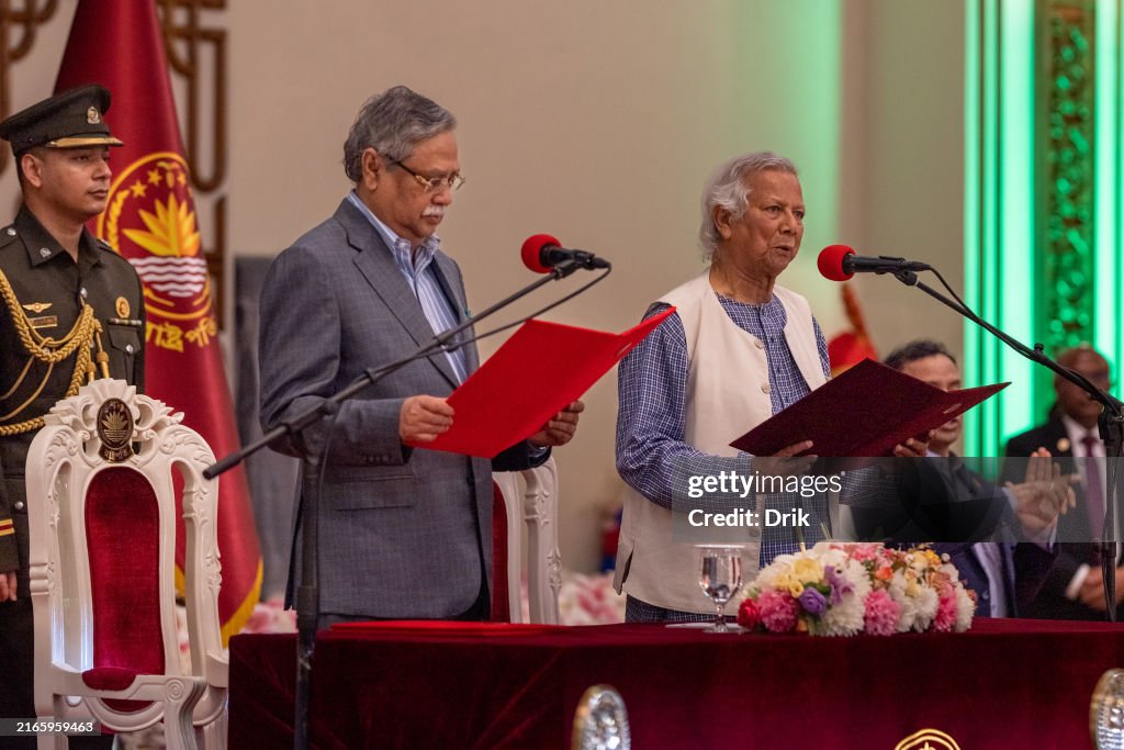 Yunus-led interim govt takes charge