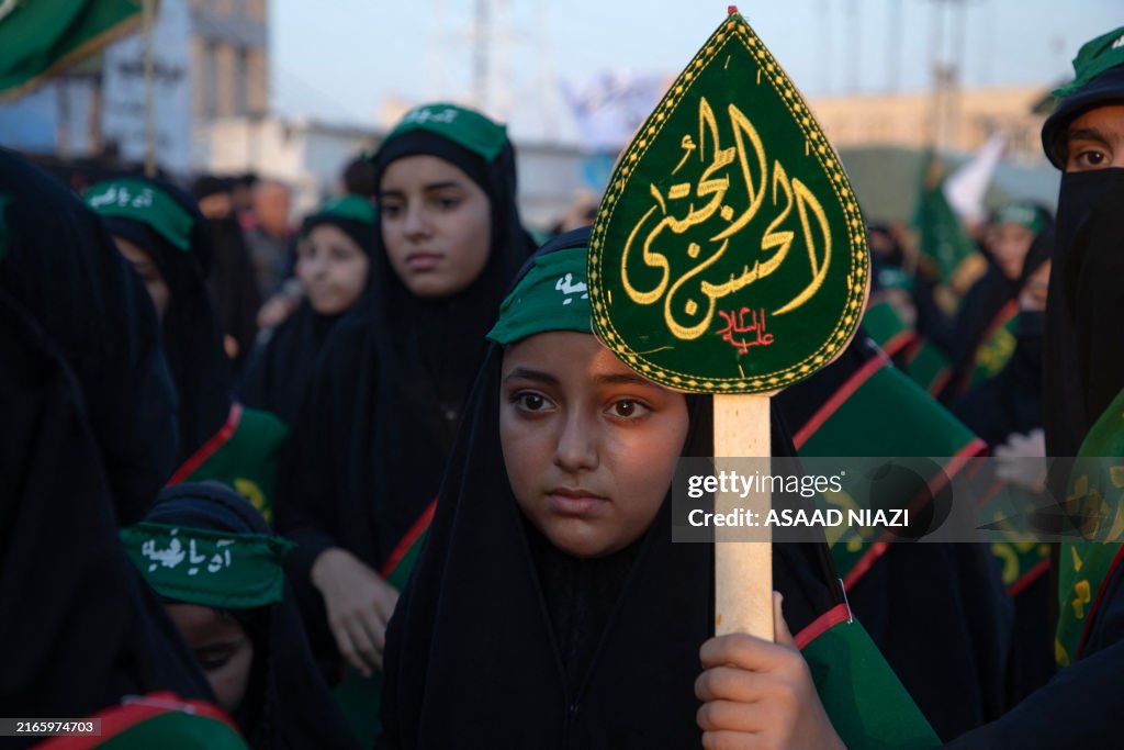 Muslims In Iraq Iraqis Muslim women honour Ruqayyah, the daughter of the Prophet ...