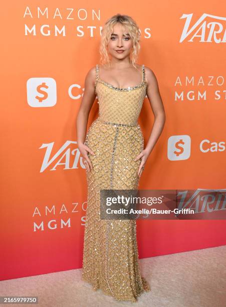 Sabrina Carpenter attends Variety's 2024 Power of Young Hollywood at Santa Monica Proper Hotel on August 08, 2024 in Santa Monica, California.