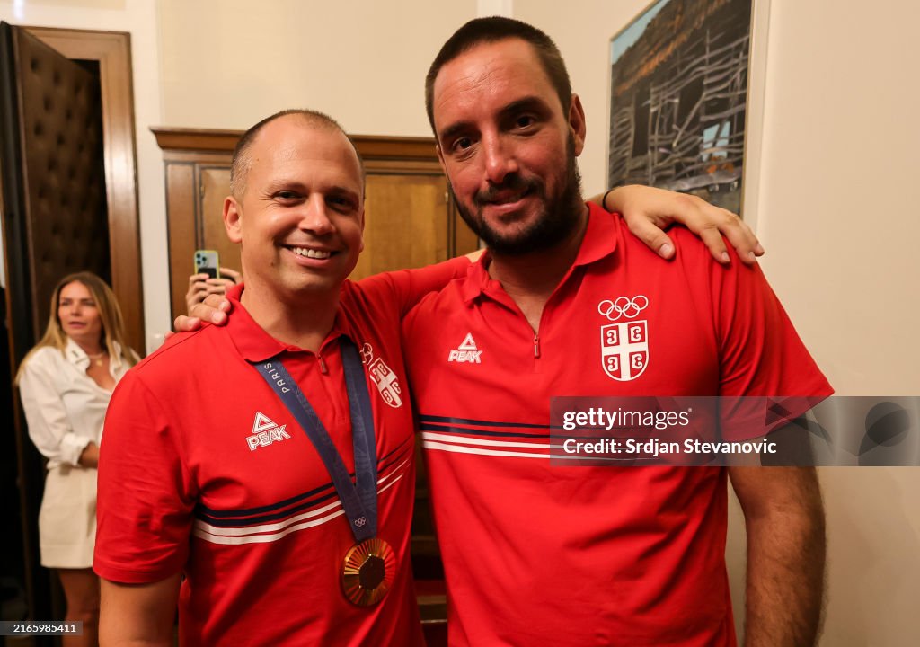 Celebration Of Serbia Olympic Team In Belgrade