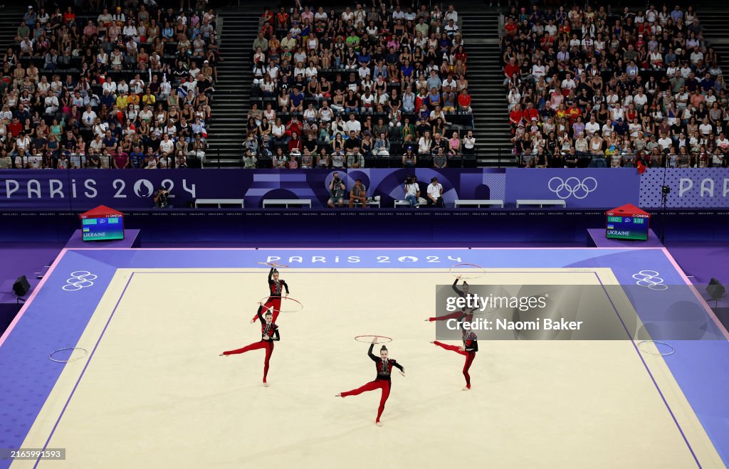 Rhythmic Gymnastics - Olympic Games Paris 2024: Day 14