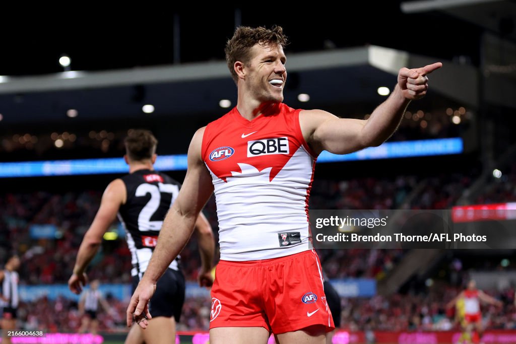AFL Rd 22 - Sydney v Collingwood