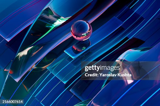 3D Render of Futuristic Glass Waves. AI Innovation and Cloud Technology Digital generated image of multicolor glass transparent wavy shapes pattern 3D Render of Futuristic Glass Waves. AI Innovation and Cloud Technology Digital generated image of multicolor glass transparent wavy shapes pattern