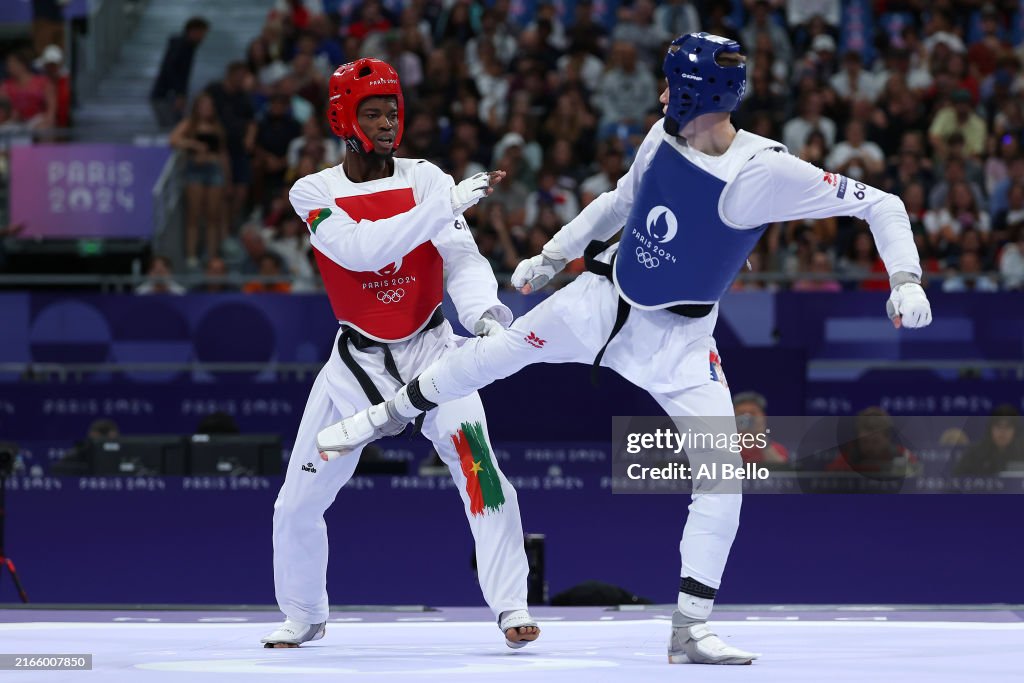 Taekwondo - Olympic Games Paris 2024: Day 14