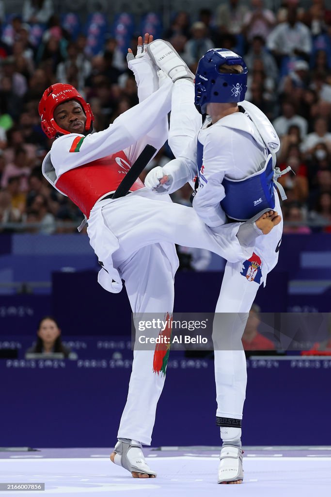Taekwondo - Olympic Games Paris 2024: Day 14