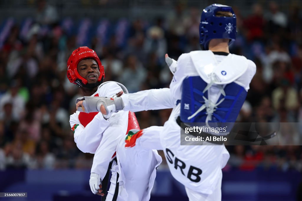 Taekwondo - Olympic Games Paris 2024: Day 14