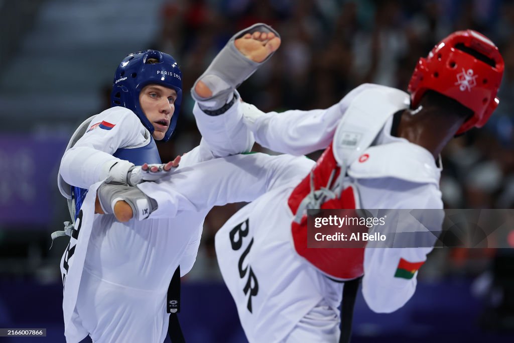 Taekwondo - Olympic Games Paris 2024: Day 14