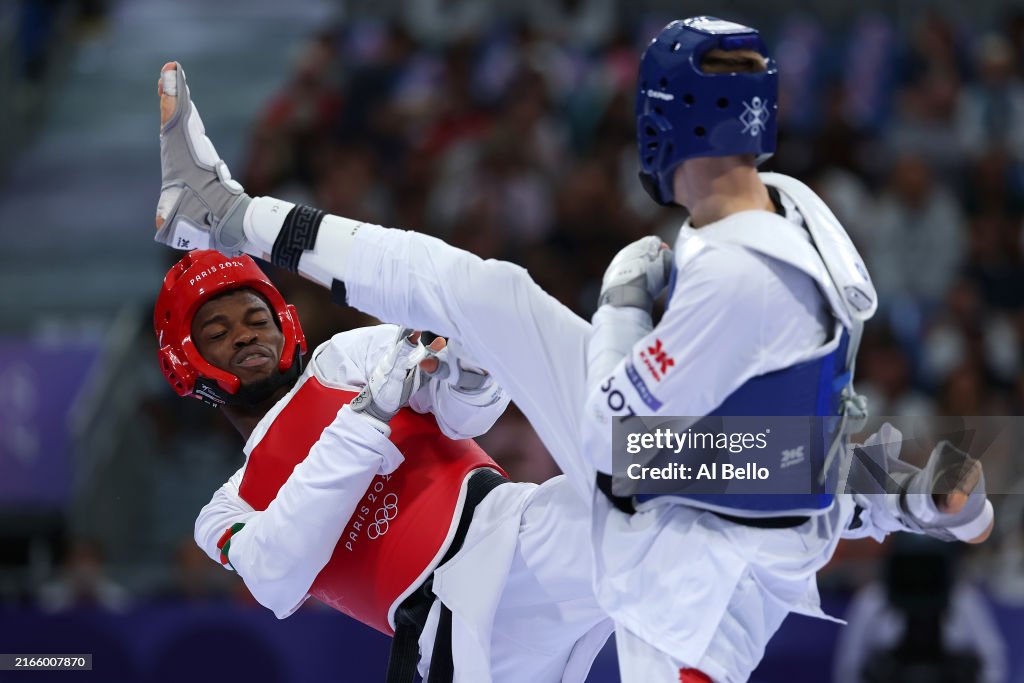 Taekwondo - Olympic Games Paris 2024: Day 14