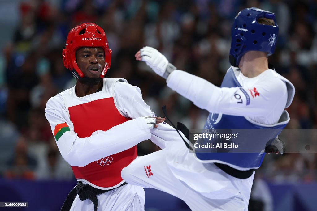 Taekwondo - Olympic Games Paris 2024: Day 14