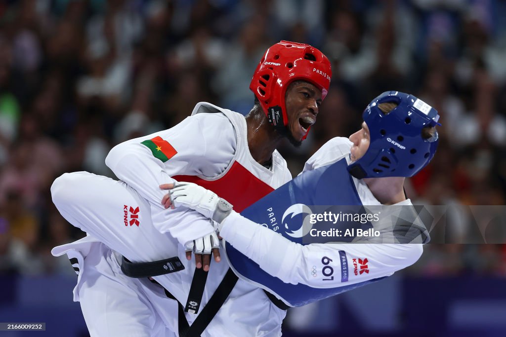 Taekwondo - Olympic Games Paris 2024: Day 14