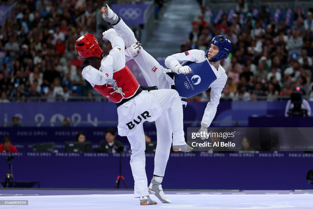 Taekwondo - Olympic Games Paris 2024: Day 14