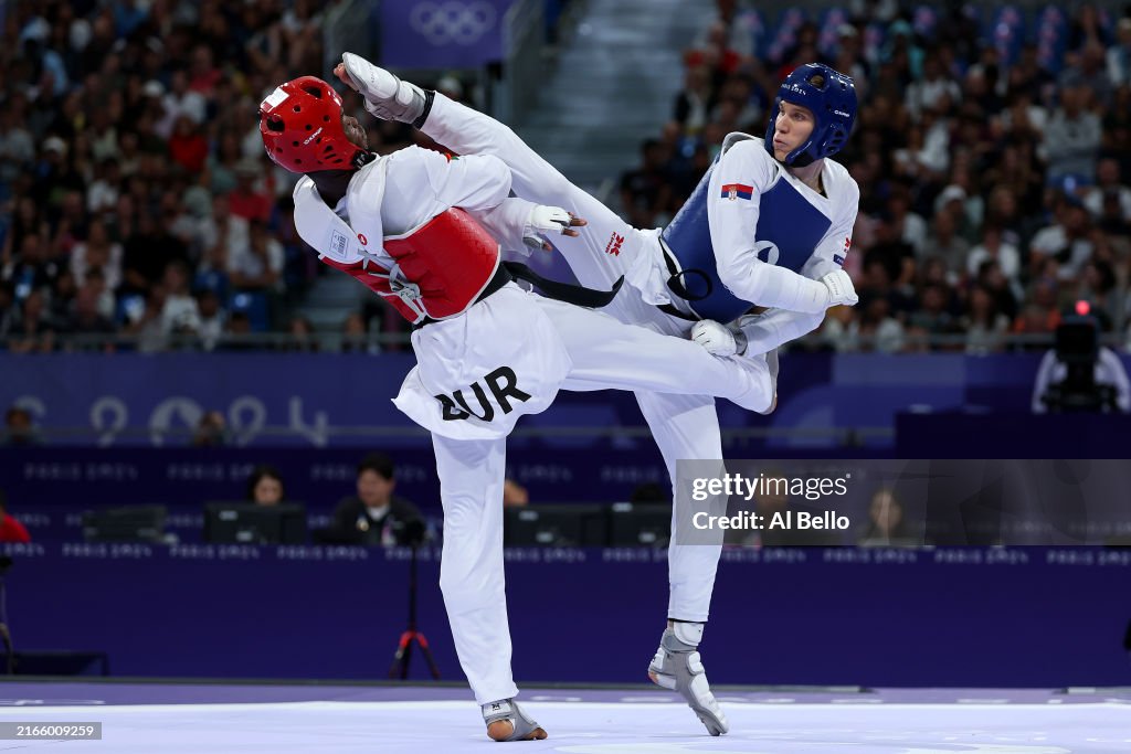 Taekwondo - Olympic Games Paris 2024: Day 14