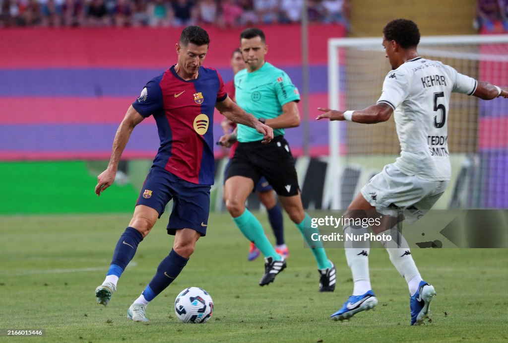 Barcelona falls significantly short in their final test before the season opener