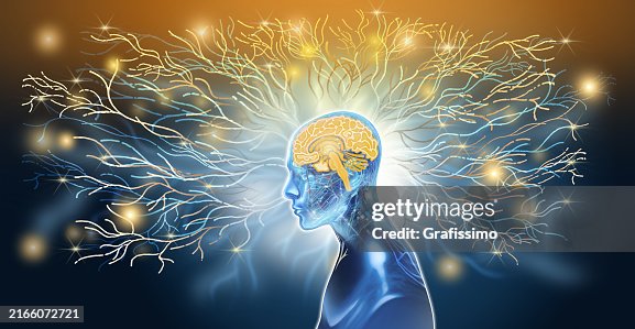 Deep Learning Infographic Of Artificial Neural Network Neurons And ...