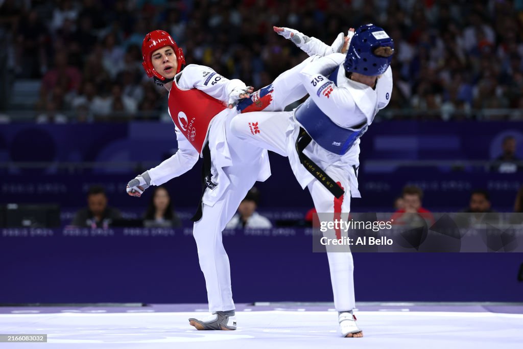 Taekwondo - Olympic Games Paris 2024: Day 14