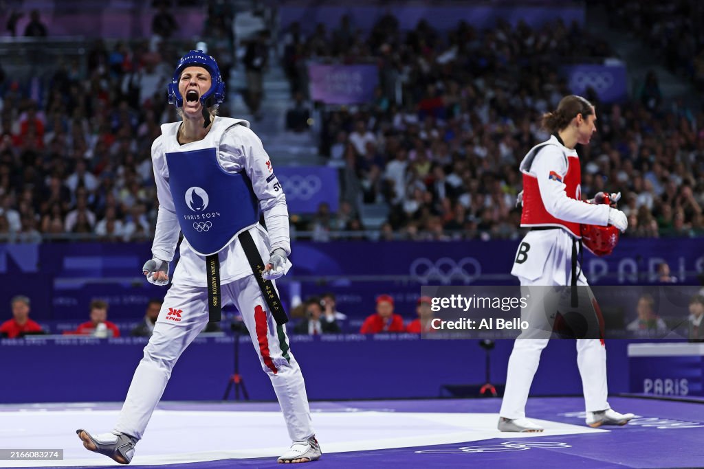 Taekwondo - Olympic Games Paris 2024: Day 14