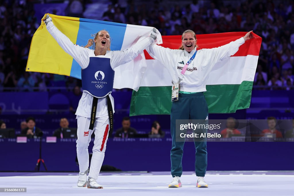 Taekwondo - Olympic Games Paris 2024: Day 14